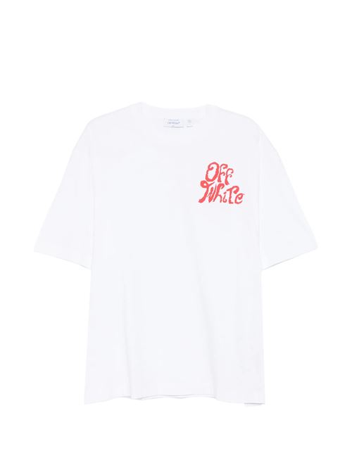 Logo T-shirt OFF WHITE | 44MAA120S26J00M100